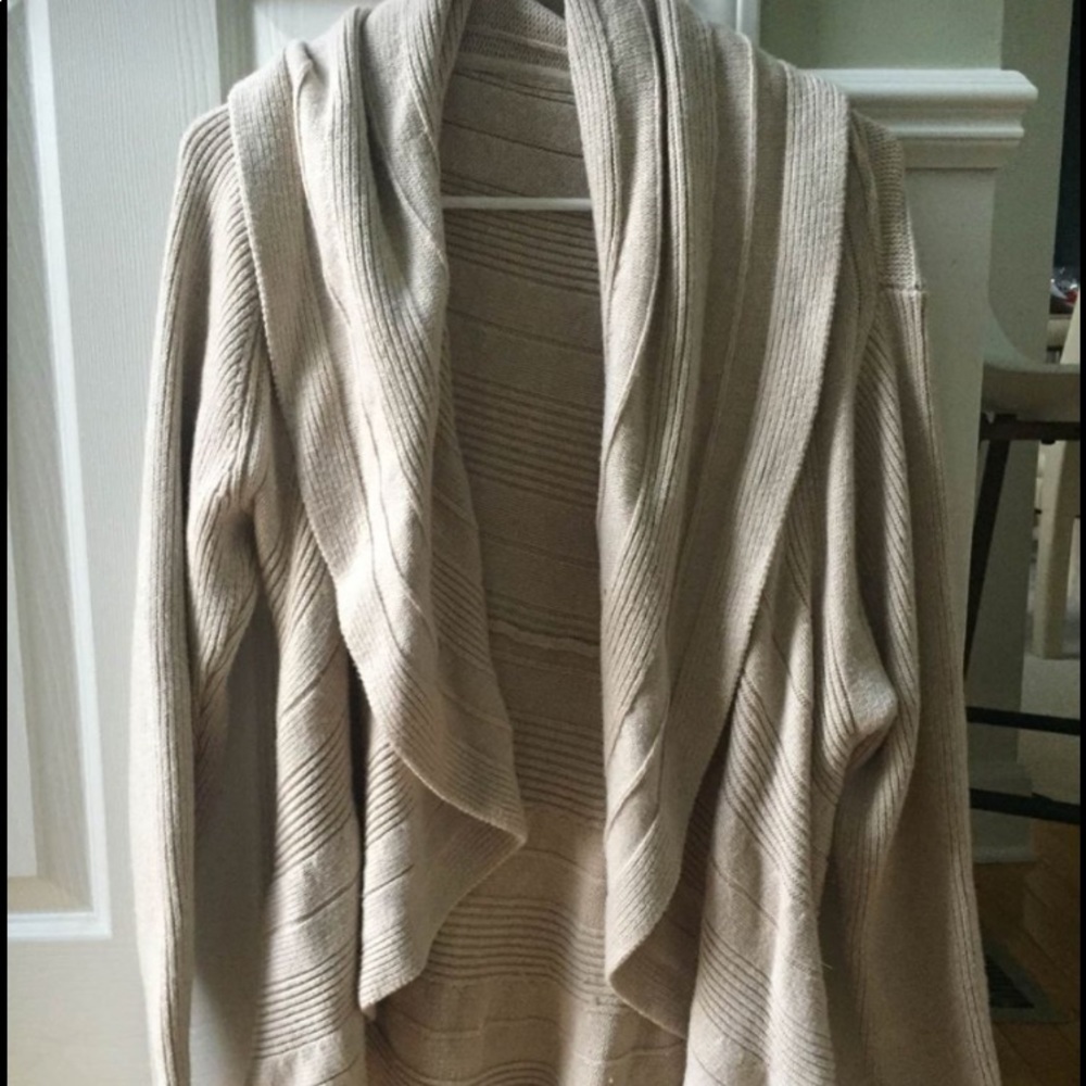 white house black market cardigan size large